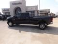 2012 Black Dodge Ram 3500 HD Lone Star Crew Cab 4x4 Dually  photo #2