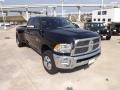 2012 Black Dodge Ram 3500 HD Lone Star Crew Cab 4x4 Dually  photo #7