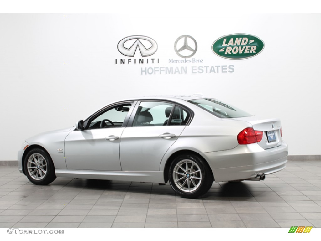 2010 3 Series 328i xDrive Sedan - Titanium Silver Metallic / Black photo #5