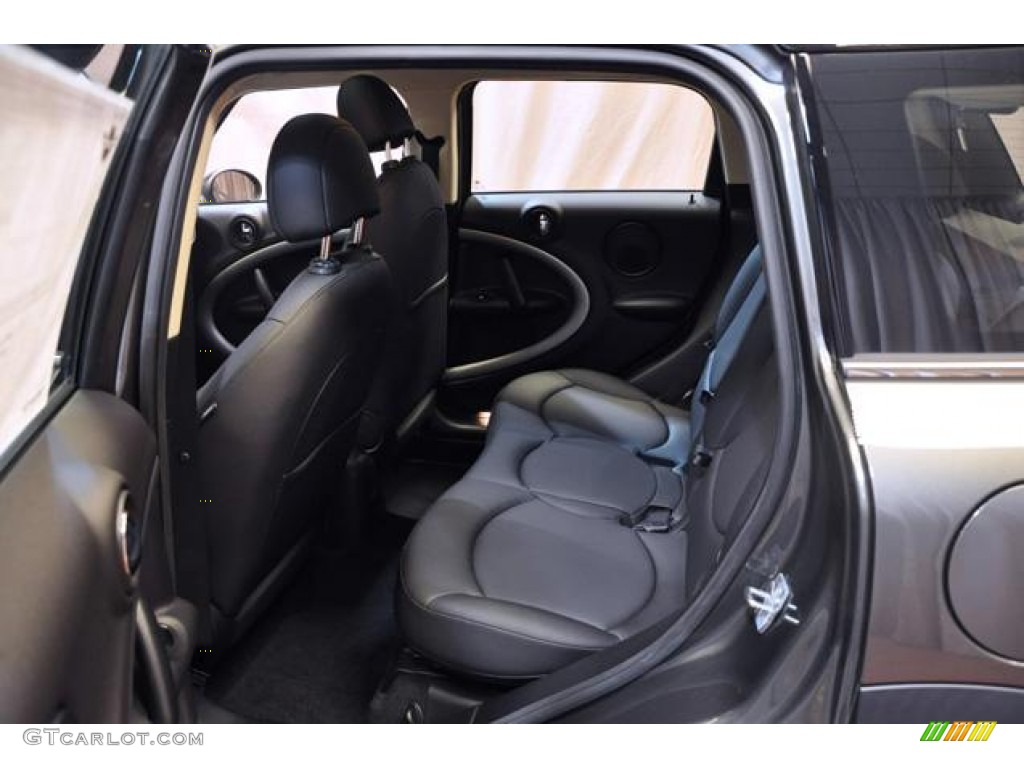 Carbon Black Interior 2012 Mini Cooper Countryman Photo #71307939
