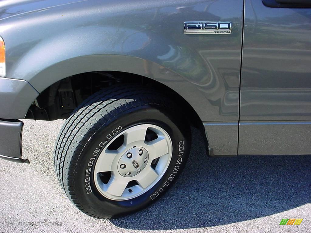 2006 F150 STX SuperCab - Dark Shadow Grey Metallic / Flint photo #17