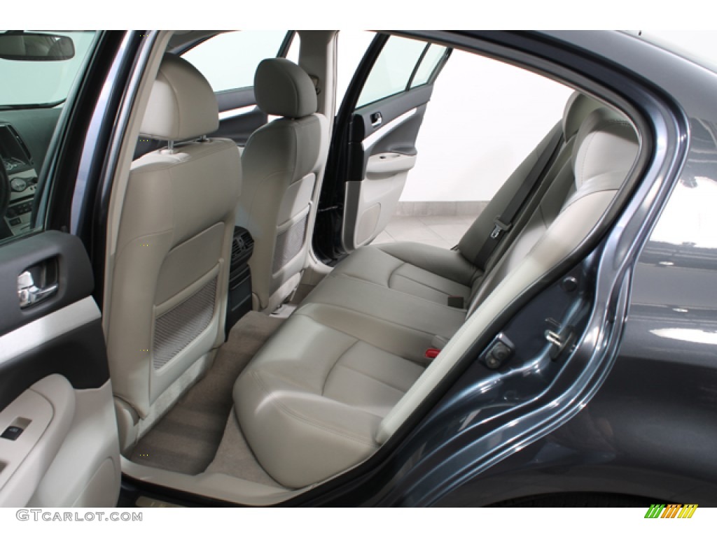 Stone Interior 2009 Infiniti G 37 x Sedan Photo #71309080