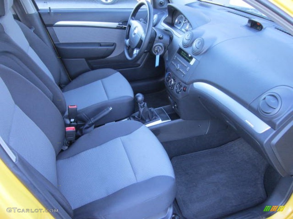 2010 Aveo Aveo5 LS - Summer Yellow / Charcoal photo #10