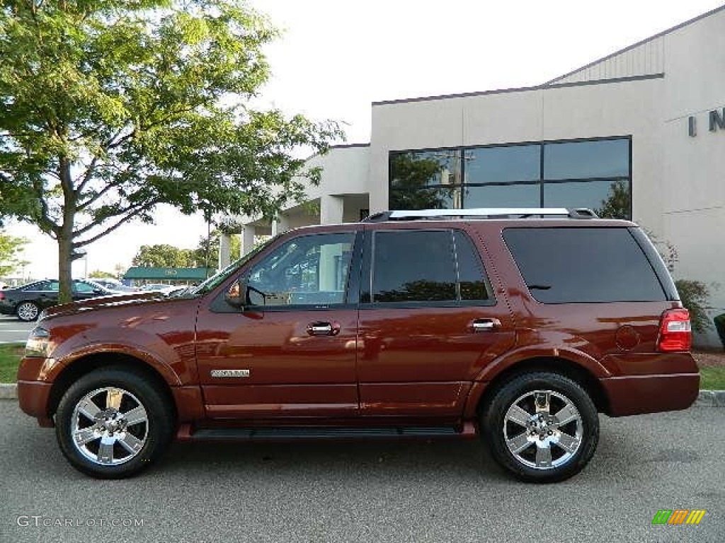 Dark Copper Metallic 2008 Ford Expedition Limited 4x4 Exterior Photo #71311903