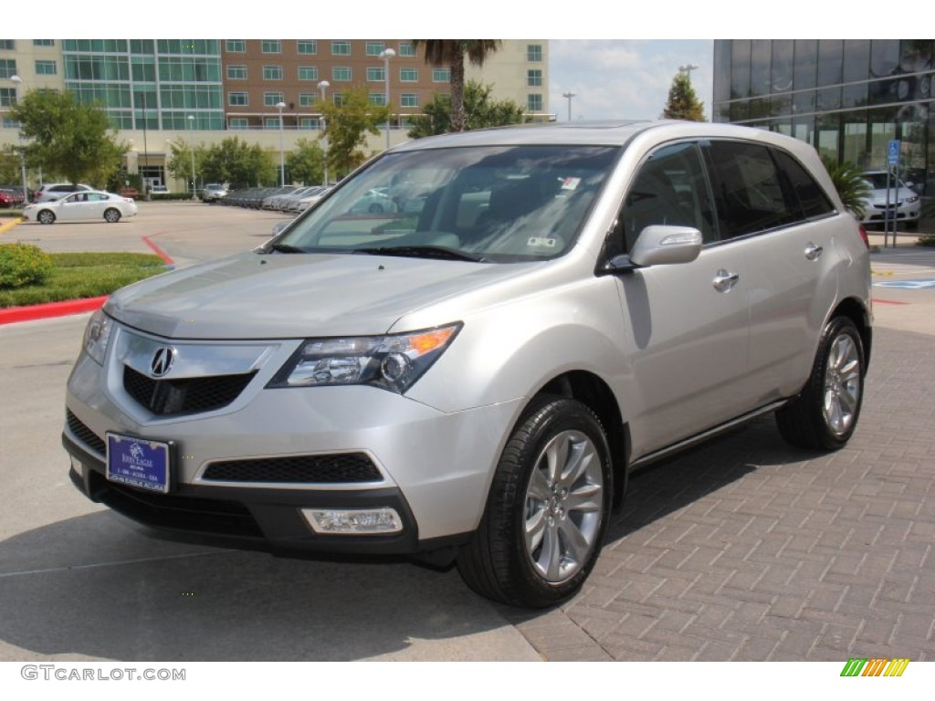2013 MDX SH-AWD Advance - Palladium Metallic / Ebony photo #3