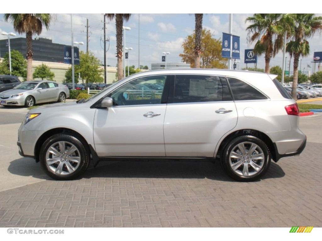 Palladium Metallic 2013 Acura MDX SH-AWD Advance Exterior Photo #71311966