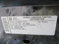 Info Tag of 2012 Colorado Work Truck Regular Cab 4x4