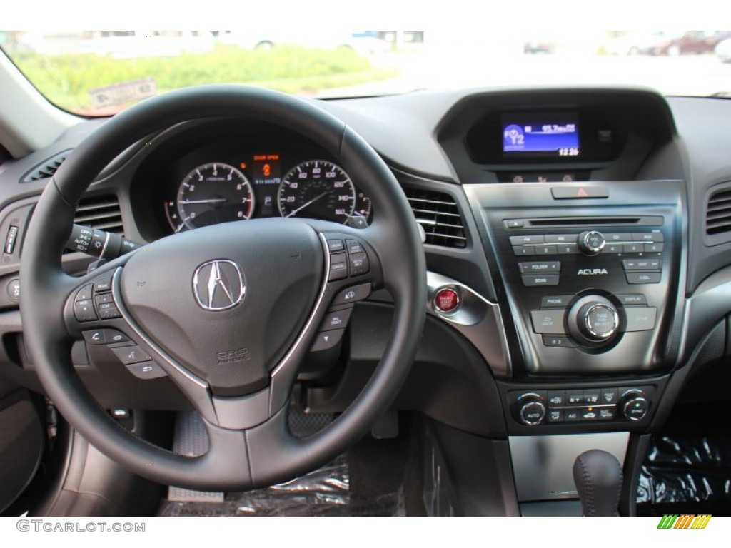 2013 Acura ILX 2.0L Ebony Dashboard Photo #71312722
