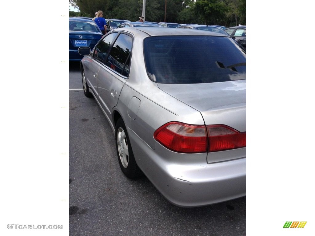 1999 Accord EX Sedan - Satin Silver Metallic / Ivory photo #4