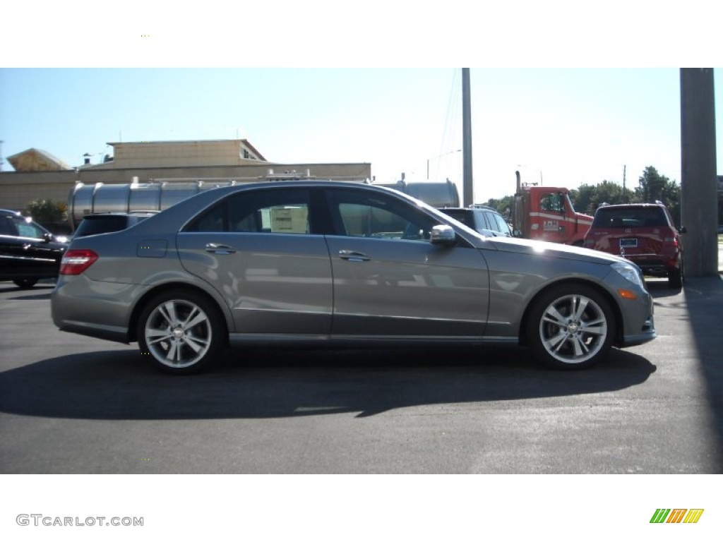 2013 E 350 Sedan - Palladium Silver Metallic / Almond photo #6