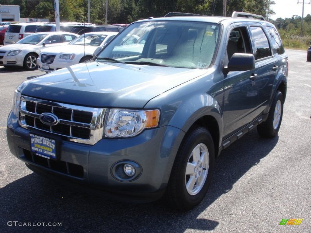 2010 Escape XLT - Steel Blue Metallic / Camel photo #1