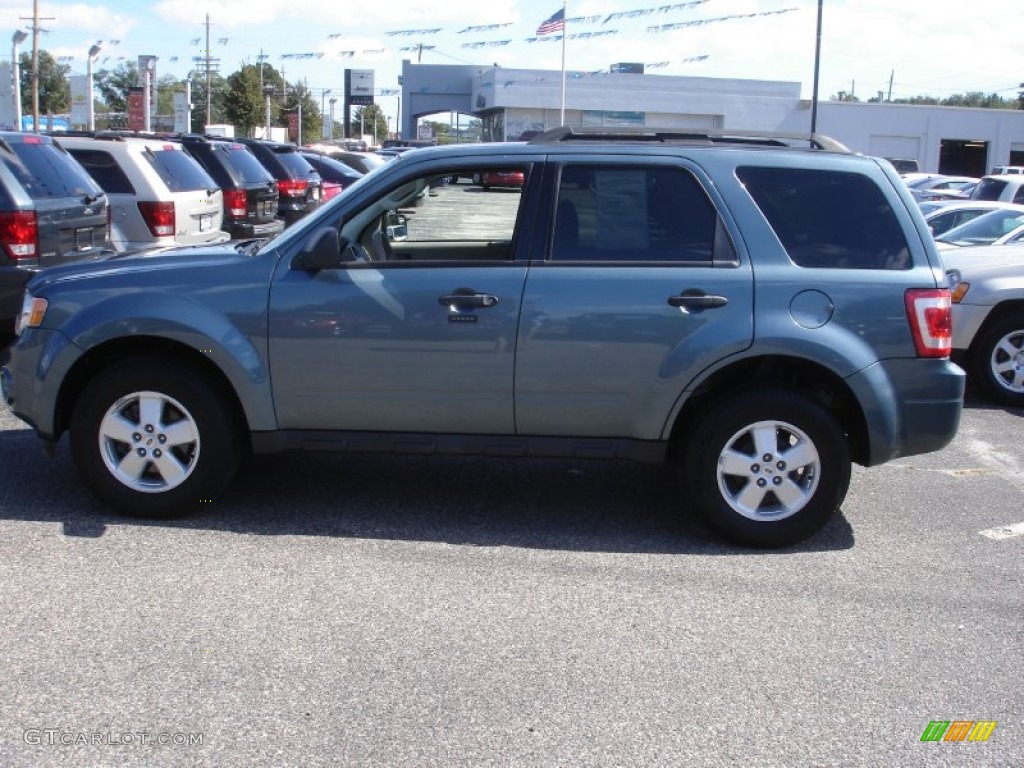 2010 Escape XLT - Steel Blue Metallic / Camel photo #9