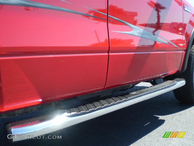 2006 F150 FX4 SuperCab 4x4 - Bright Red / Black photo #9