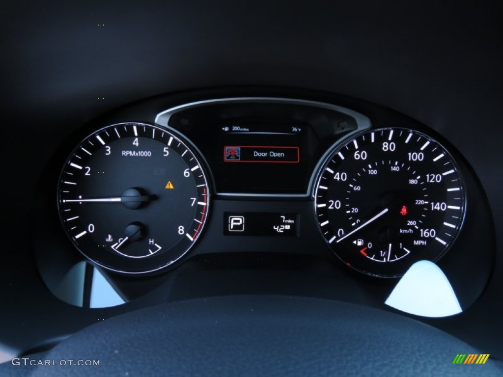2013 Nissan Altima 2.5 S Gauges Photo #71315280