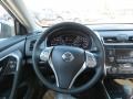 Charcoal 2013 Nissan Altima 2.5 S Steering Wheel