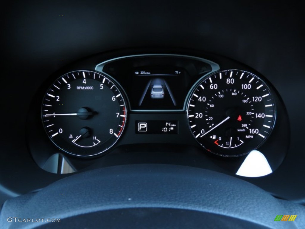 2013 Nissan Altima 2.5 SV Gauges Photo #71315624