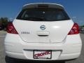 2012 Fresh Powder White Nissan Versa 1.8 S Hatchback  photo #4