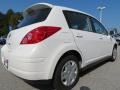 2012 Fresh Powder White Nissan Versa 1.8 S Hatchback  photo #5