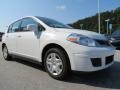 2012 Fresh Powder White Nissan Versa 1.8 S Hatchback  photo #7