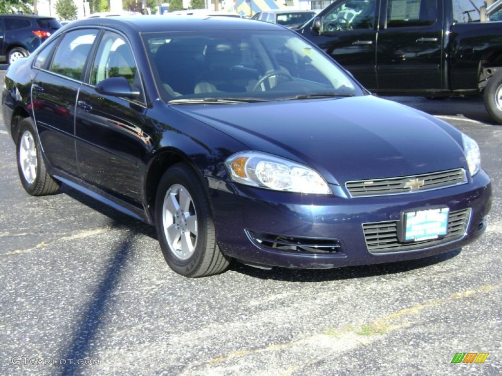 2011 Impala LS - Imperial Blue Metallic / Ebony photo #3