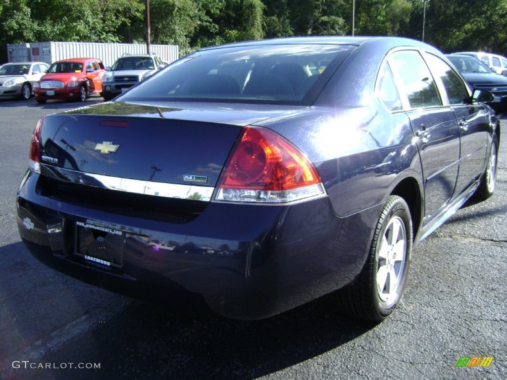 2011 Impala LS - Imperial Blue Metallic / Ebony photo #4