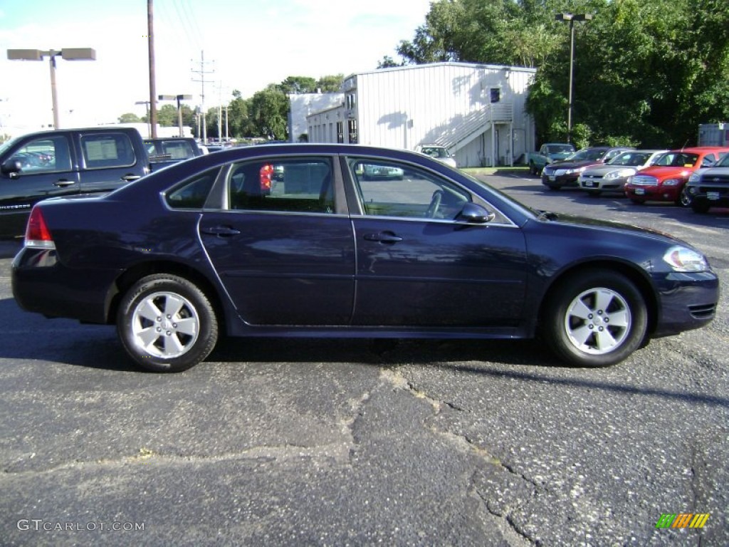 2011 Impala LS - Imperial Blue Metallic / Ebony photo #7