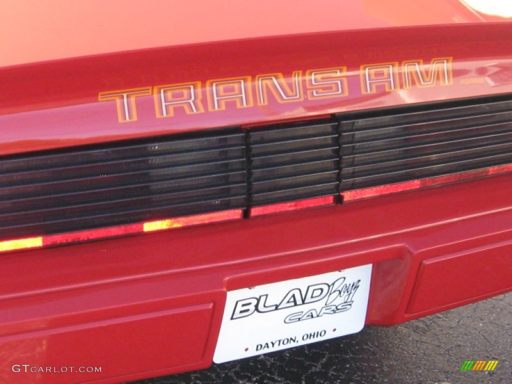 1979 Firebird Trans Am - Bright Red / Black photo #9