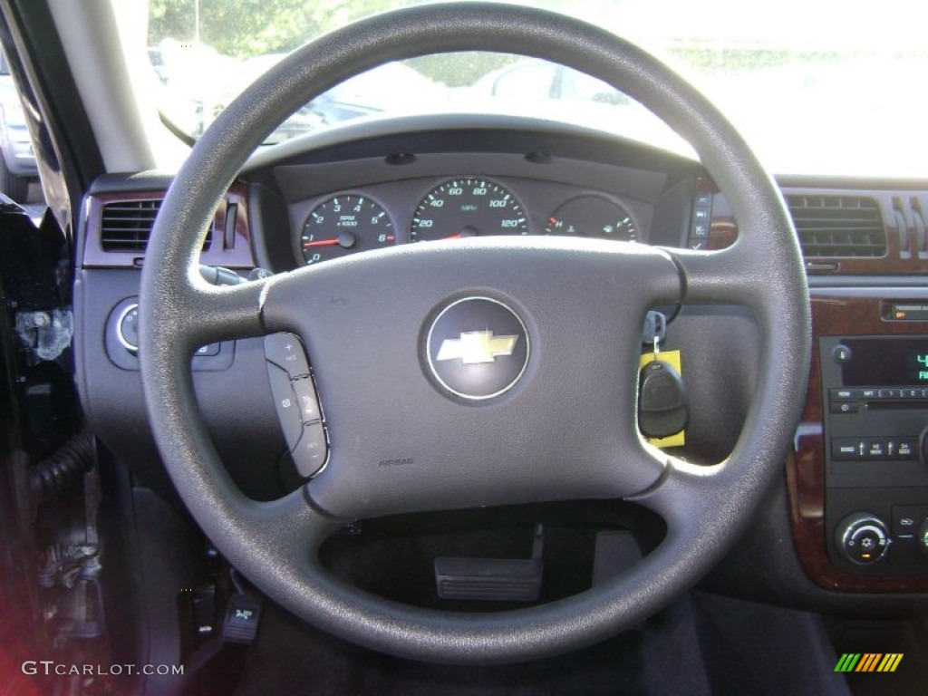 2011 Impala LS - Imperial Blue Metallic / Ebony photo #13