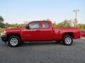 2011 Victory Red Chevrolet Silverado 1500 Extended Cab  photo #4