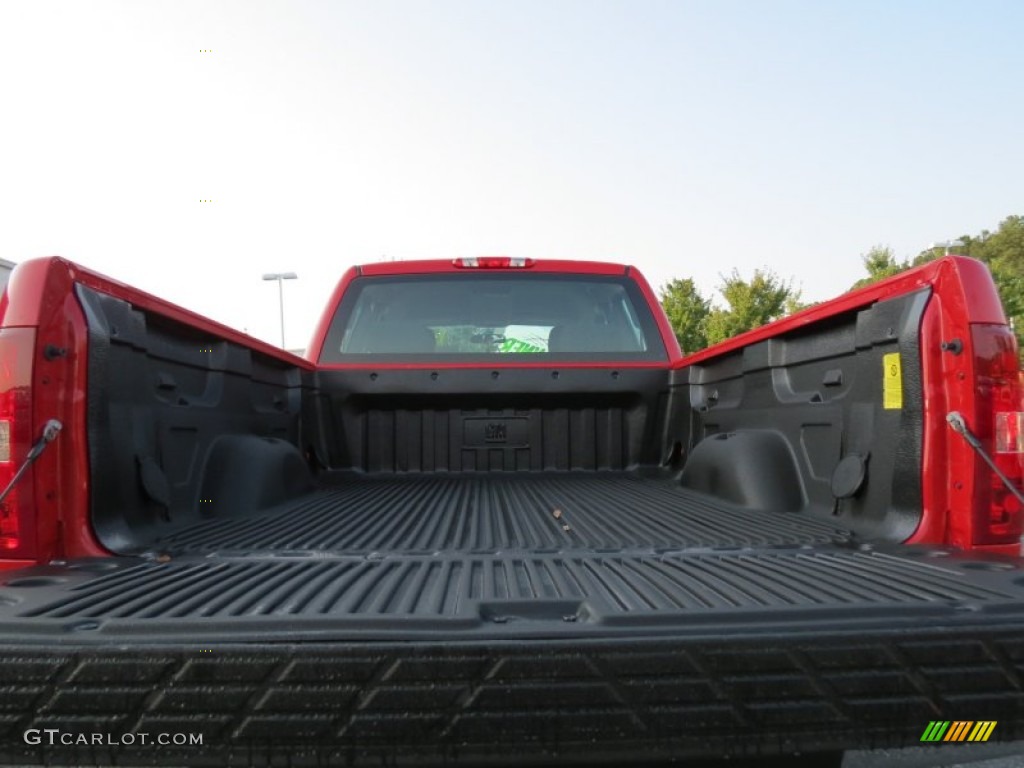 2011 Silverado 1500 Extended Cab - Victory Red / Dark Titanium photo #13