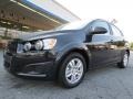 2013 Black Granite Metallic Chevrolet Sonic LT Sedan  photo #3