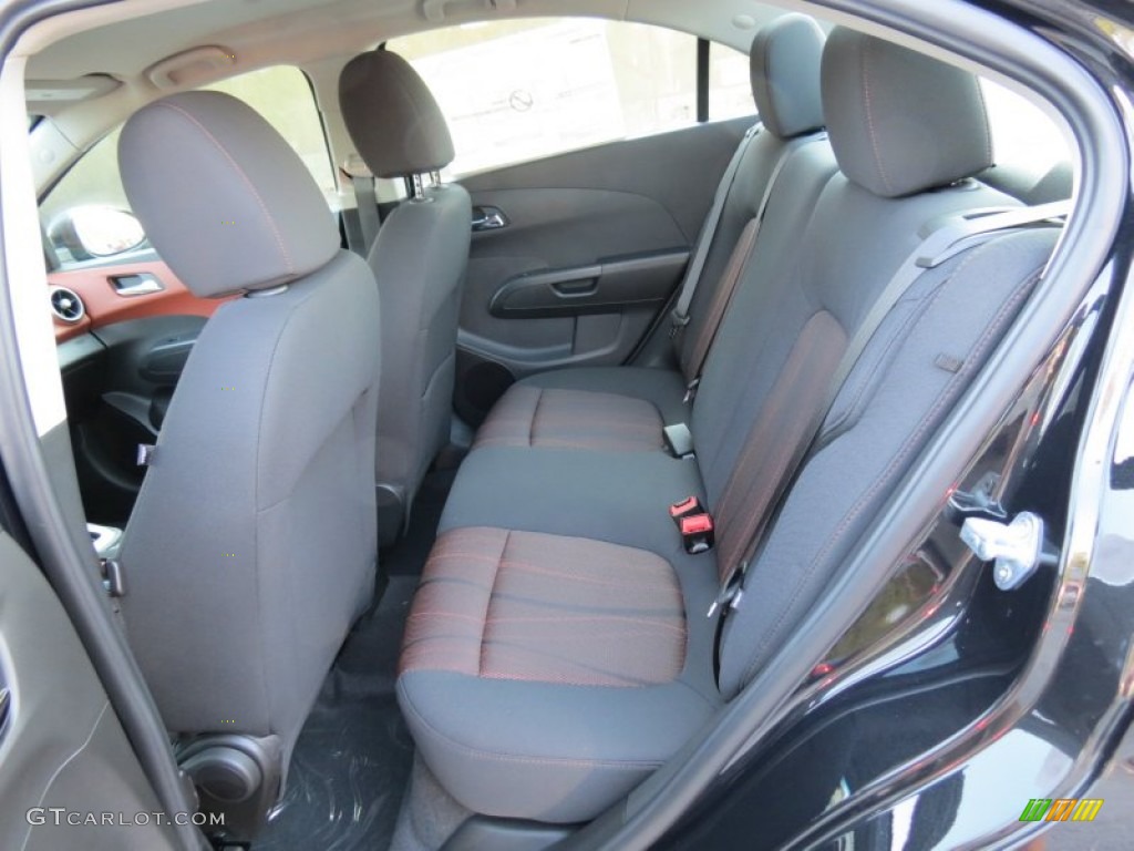 2013 Chevrolet Sonic LT Sedan Rear Seat Photo #71317812