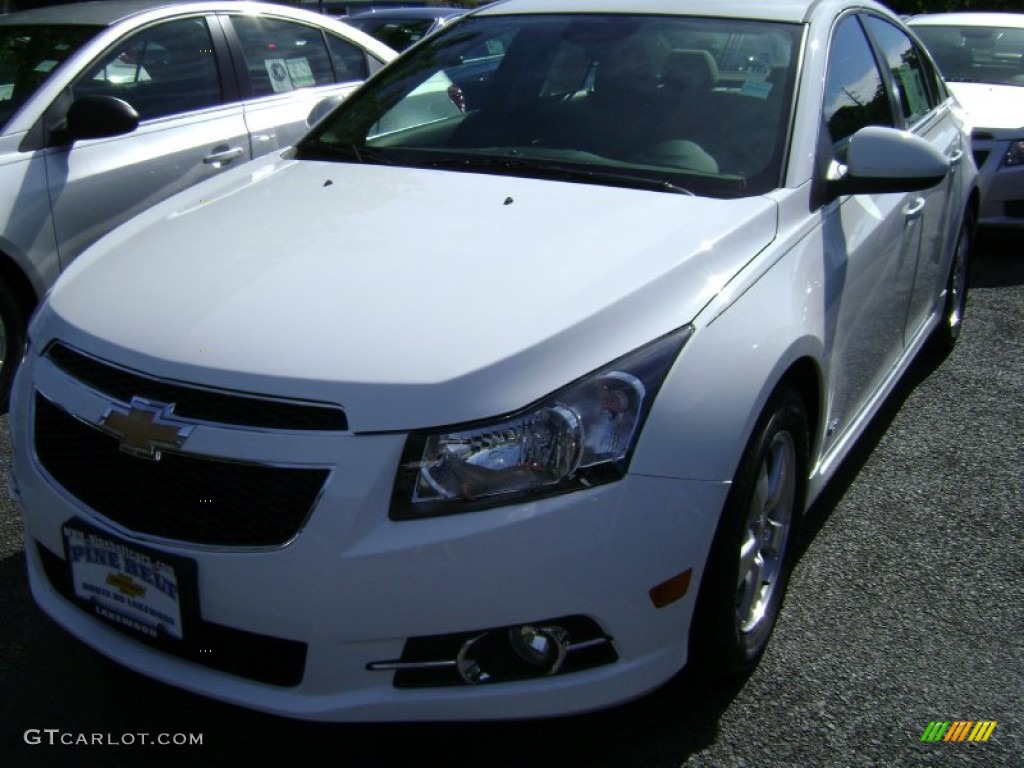 2013 Cruze LT/RS - Summit White / Medium Titanium photo #1