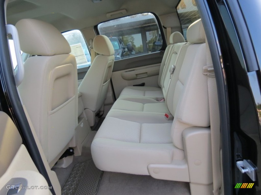 Light Cashmere/Dark Cashmere Interior 2013 Chevrolet Silverado 1500 LT Crew Cab Photo #71318287