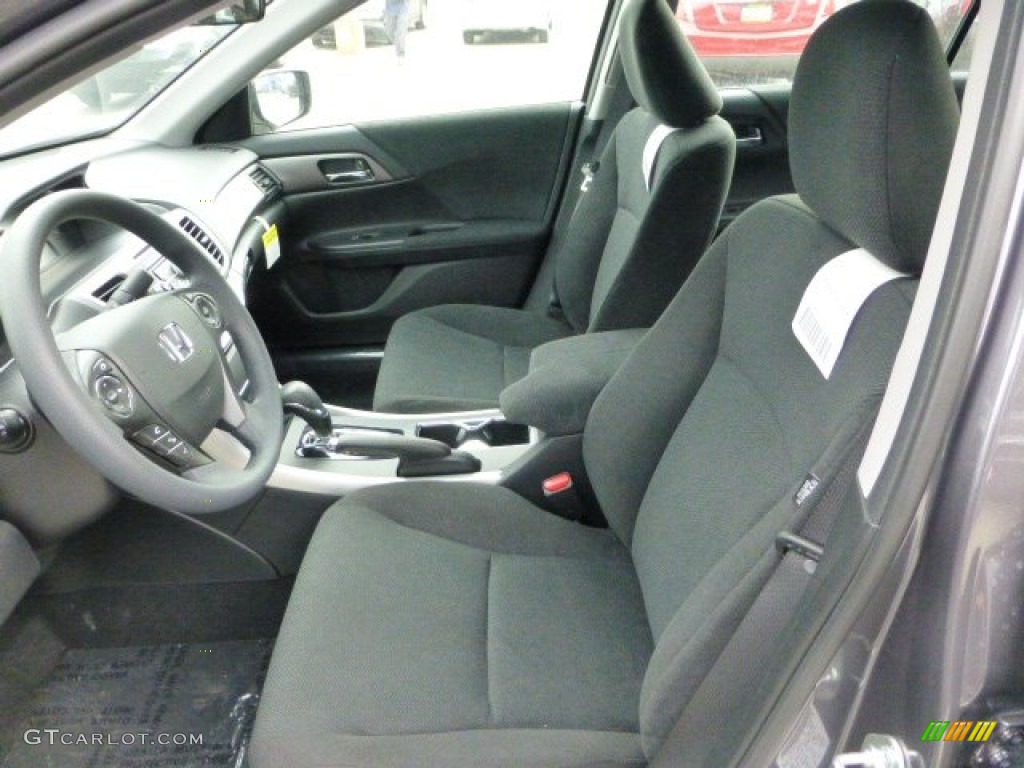 Black Interior 2013 Honda Accord LX Sedan Photo #71318611