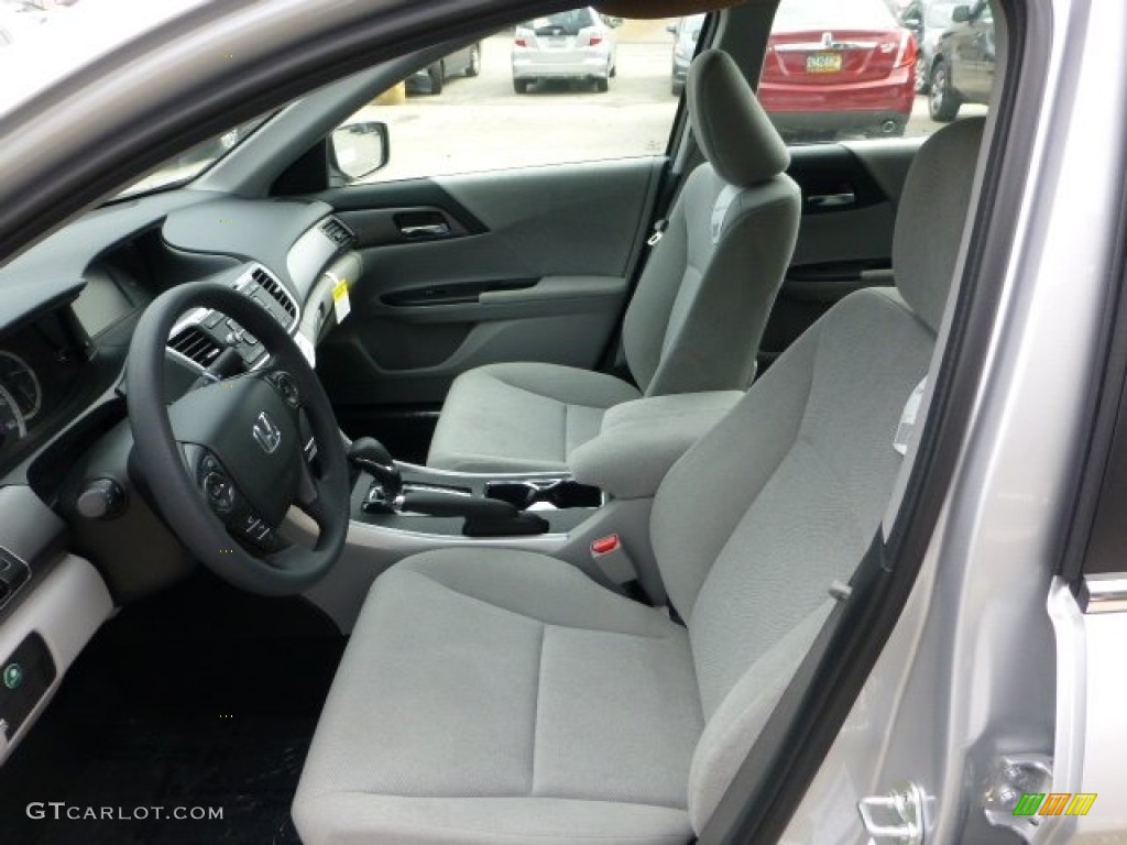 Gray Interior 2013 Honda Accord LX Sedan Photo #71318788