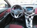 Jet Black/Sport Red Dashboard Photo for 2013 Chevrolet Cruze #71318804