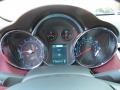 2013 Chevrolet Cruze Jet Black/Sport Red Interior Gauges Photo