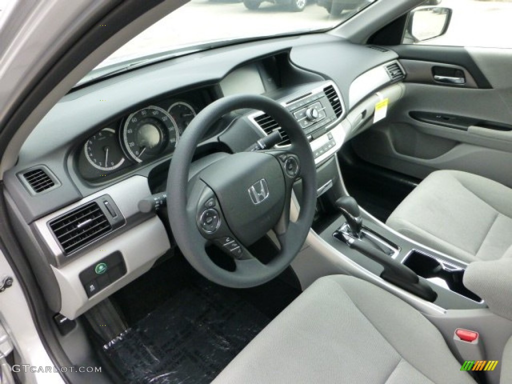 Gray Interior 2013 Honda Accord LX Sedan Photo #71318830