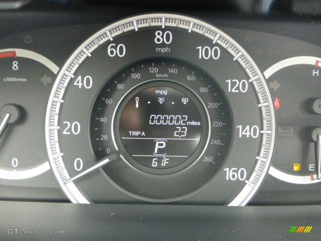 2013 Honda Accord LX Sedan Gauges Photo #71318869