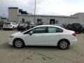 Taffeta White - Civic LX Sedan Photo No. 1