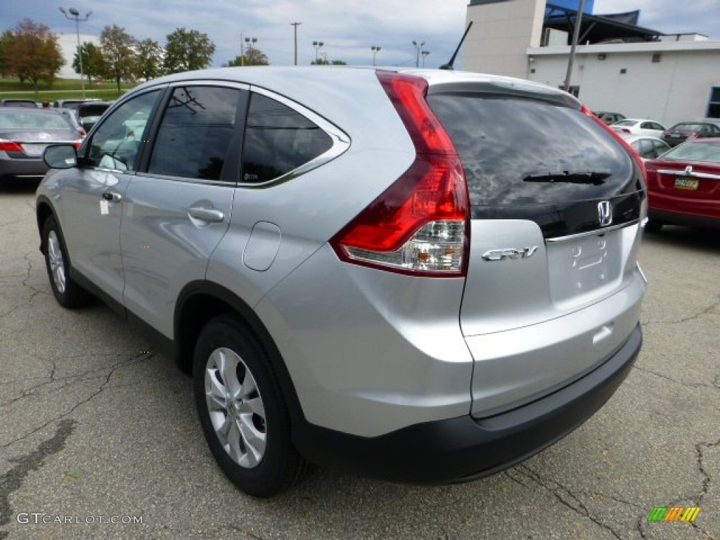 2012 CR-V EX 4WD - Alabaster Silver Metallic / Gray photo #2