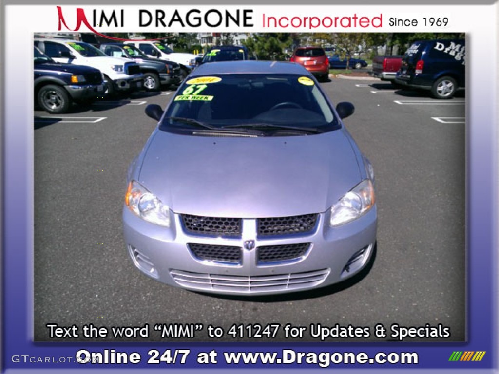 2004 Stratus SE Sedan - Bright Silver Metallic / Dark Slate Gray photo #2