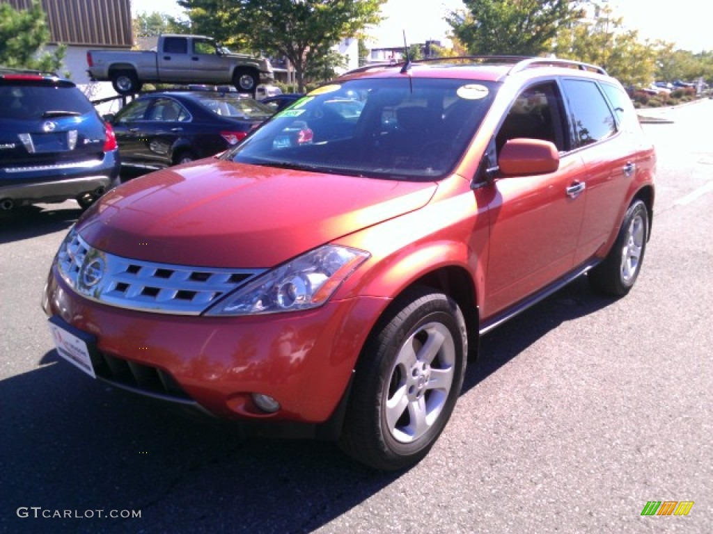 2004 Murano SL AWD - Sunlit Copper Metallic / Charcoal photo #1