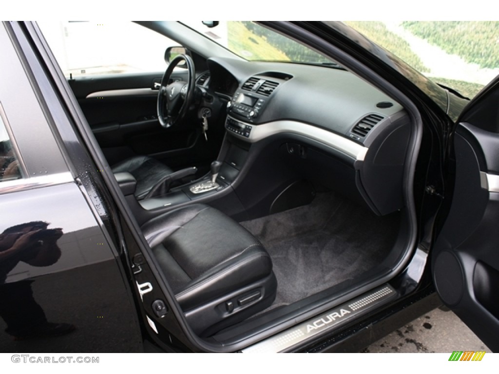 2007 TSX Sedan - Nighthawk Black Pearl / Ebony photo #13