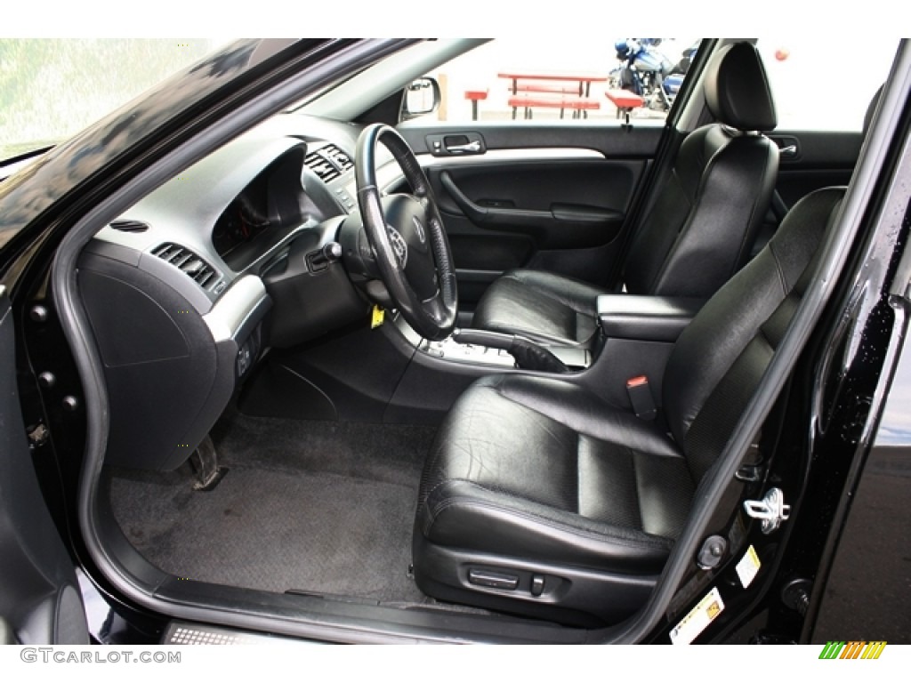 2007 TSX Sedan - Nighthawk Black Pearl / Ebony photo #14