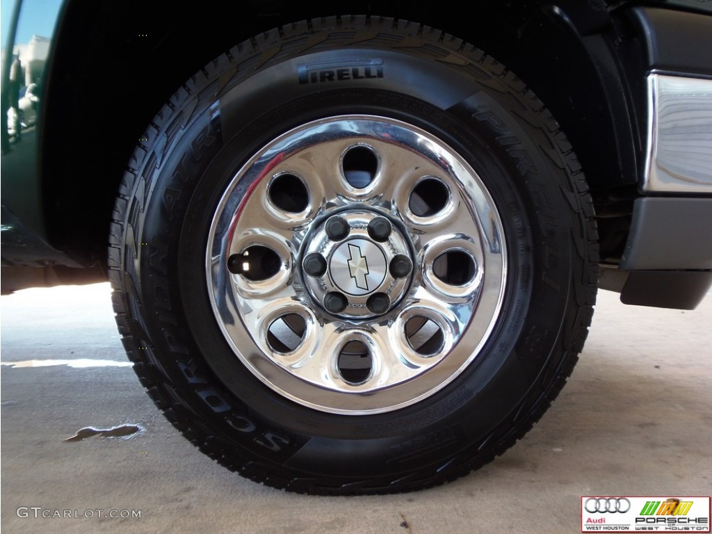 2005 Silverado 1500 LT Crew Cab 4x4 - Dark Green Metallic / Dark Charcoal photo #30