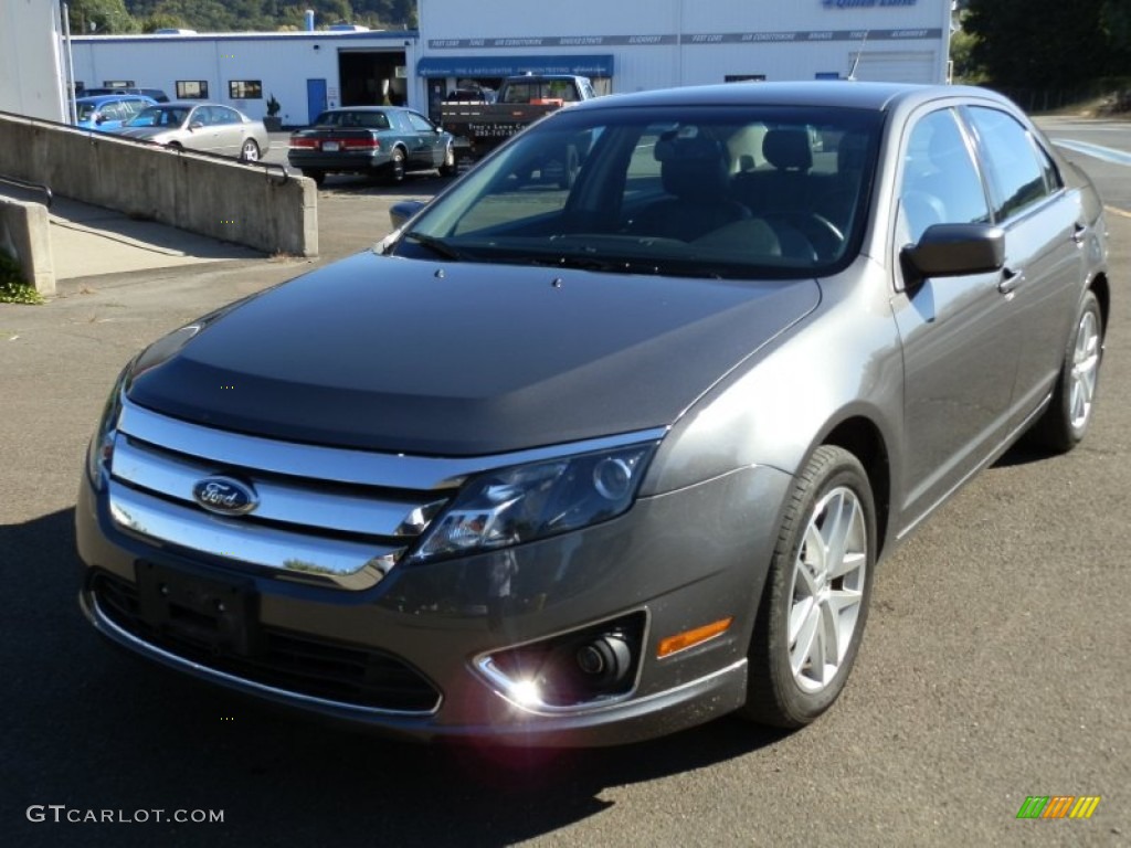 2011 Fusion SEL V6 - Sterling Grey Metallic / Charcoal Black photo #2