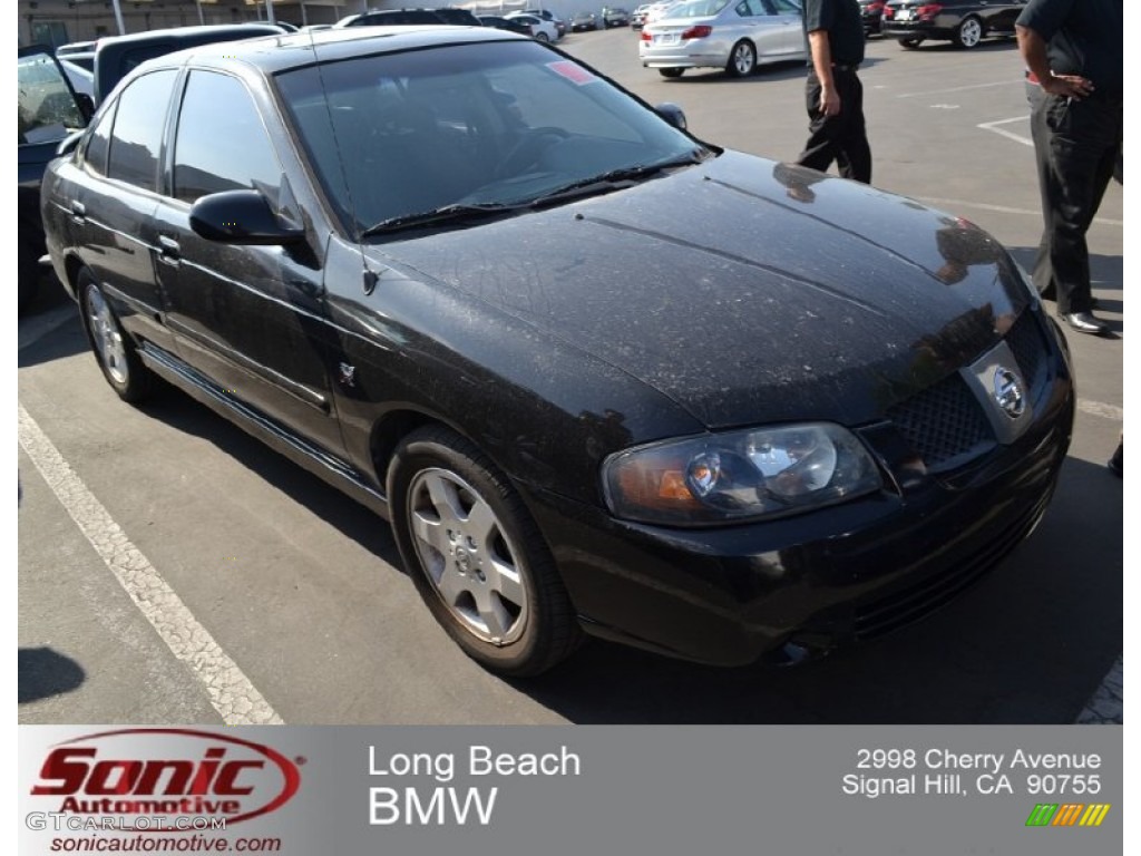 2004 Sentra SE-R Spec V - Blackout / SE-R Black/Silver photo #1