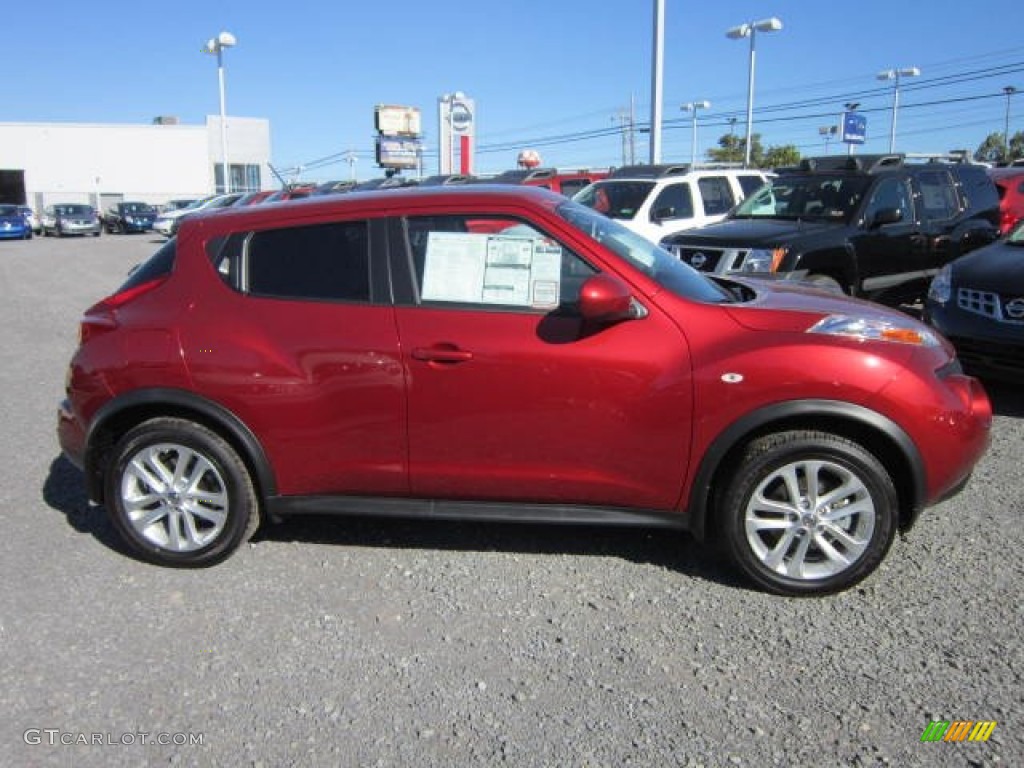 Cayenne Red 2012 Nissan Juke SV AWD Exterior Photo #71325529
